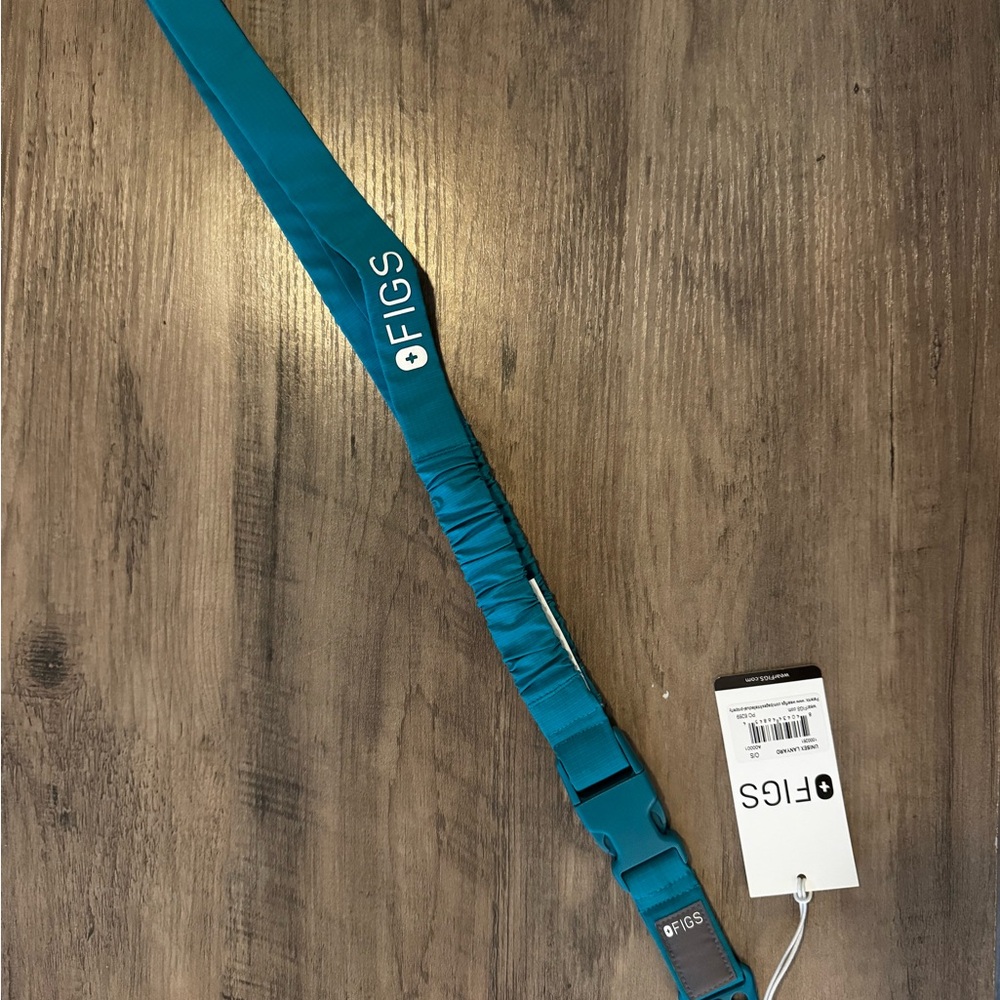 FIGS Turquoise Lanyard